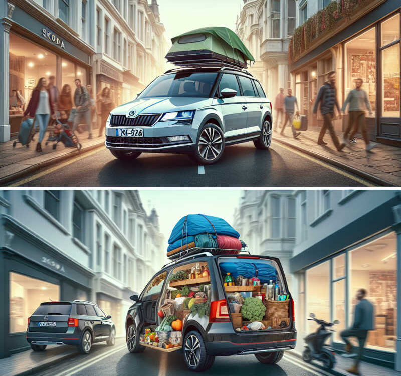 De veelzijdigheid van de Skoda Roomster